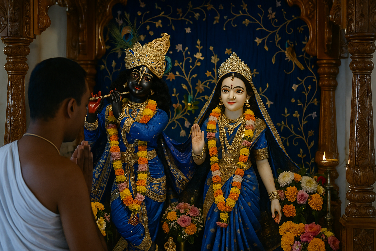 (temple darshan moments)